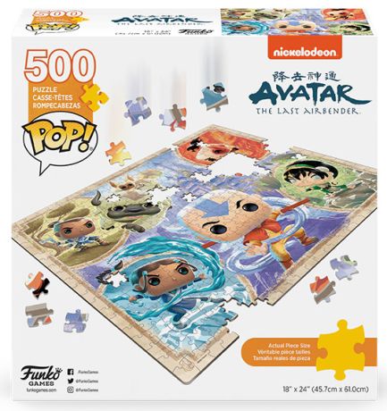 Puzzle Funko Pop! Avatar: le dernier maître de l'air Puzzle (500 pièces)