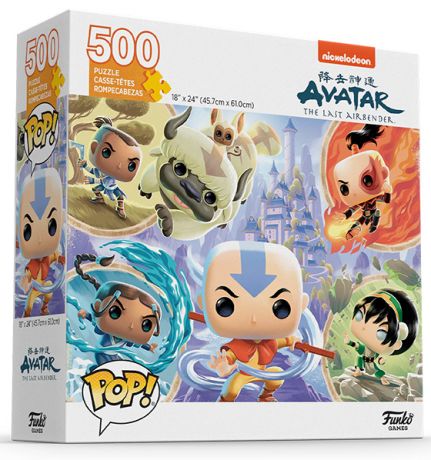 Puzzle Funko Pop! Avatar: le dernier maître de l'air Puzzle (500 pièces)