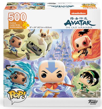 Puzzle Funko Pop! Avatar: le dernier maître de l'air Puzzle (500 pièces)