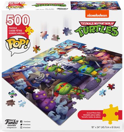 Puzzle Funko Pop! Tortues Ninja Puzzle (500 pièces)
