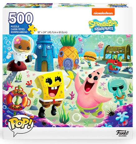 Puzzle Funko Pop! Bob l'Eponge Puzzle (500 pièces)