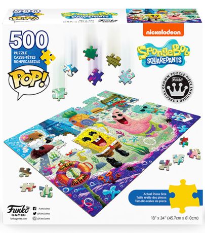 Puzzle Funko Pop! Bob l'Eponge Puzzle (500 pièces)