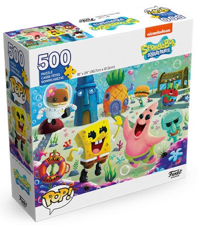 Puzzle Funko Pop! Bob l'Eponge Puzzle (500 pièces)