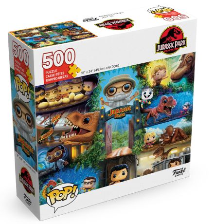 Puzzle Funko Pop! Jurassic Park Puzzle (500 pièces)
