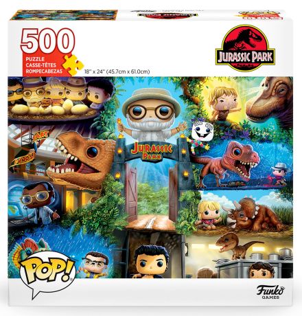 Puzzle Funko Pop! Jurassic Park Puzzle (500 pièces)