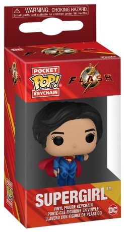 Figurine Funko Pop The Flash [DC] Supergirl - Porte-clés