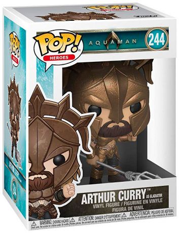 Figurine Funko Pop Aquaman [DC] #244 Arthur Curry en gladiateur