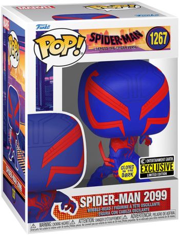 Figurine Funko Pop Spider-Man : Across the Spider-Verse [Marvel] #1267 Spider-Man 2099 - Glow In The Dark