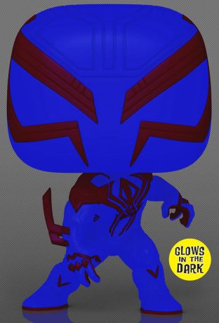 Figurine Funko Pop Spider-Man : Across the Spider-Verse [Marvel] #1267 Spider-Man 2099 - Glow In The Dark