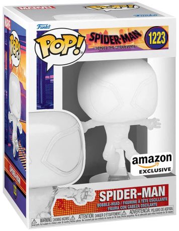 Figurine Funko Pop Spider-Man : Across the Spider-Verse [Marvel] #1223 Spider-Man - Transparent