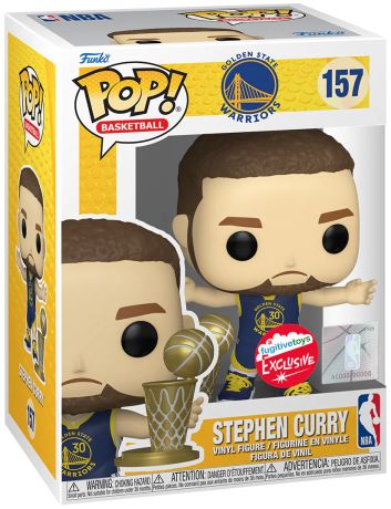 Figurine Funko Pop NBA #157 Stephen Curry - Golden State Warriors