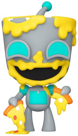 Figurine Funko Pop Zim l'envahisseur #1332 Gir mangeant une pizza