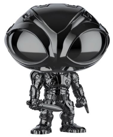 Figurine Funko Pop Aquaman [DC] #248 Black Manta - Chromé