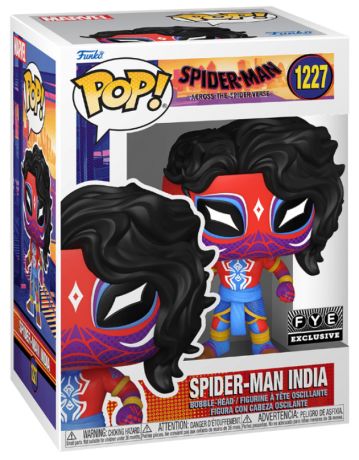 Figurine Funko Pop Spider-Man : Across the Spider-Verse [Marvel] #1227 Spider-Man India (Deco)