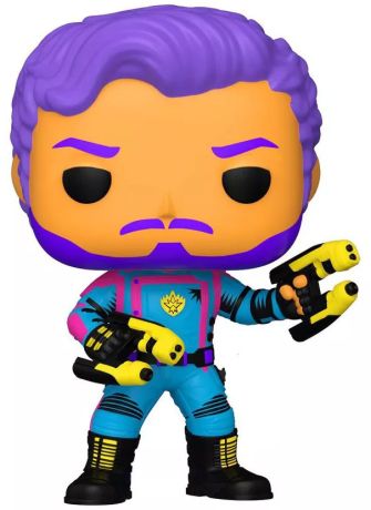 Figurine Funko Pop Les Gardiens de la Galaxie Vol. 3 [Marvel] #1240 Star-Lord - Black Light