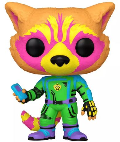 Figurine Funko Pop Les Gardiens de la Galaxie Vol. 3 [Marvel] #1241 Rocket - Black Light