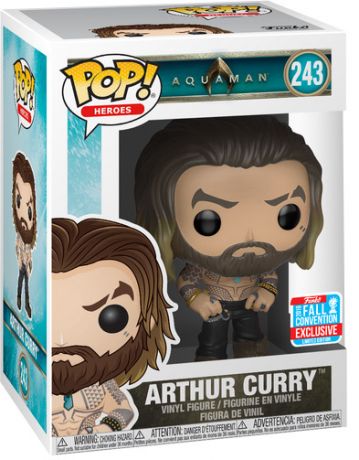 Figurine Funko Pop Aquaman [DC] #243 Arthur Curry torse nu