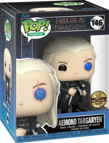 Figurine Funko Pop House of the Dragon #146 Aemond Targaryen - Digital Pop