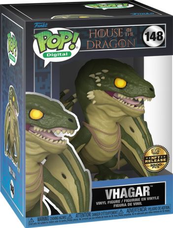 Figurine Pop House of the Dragon #148 pas cher : Vhagar - Digital Pop