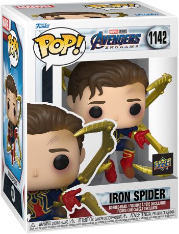 Figurine Funko Pop Avengers : Endgame [Marvel] #1142 Iron Spider (démasqué)