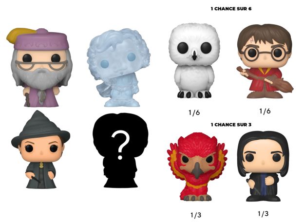 Figurine Funko Pop Harry Potter Bitty Pop (série 3)