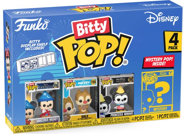 Figurine Funko Pop Disney Bitty Pop (série 3)