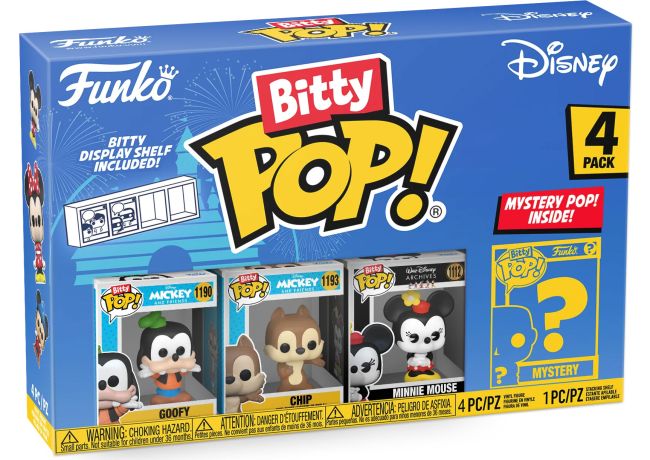 Figurine Funko Pop Disney Bitty Pop (série 4)
