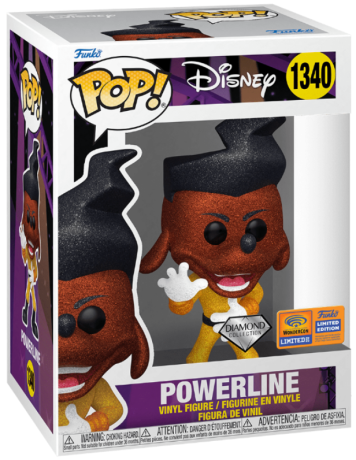 Figurine Funko Pop Dingo et Max [Disney] #1340 Powerline - Diamant