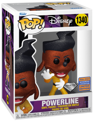 Figurine Funko Pop Dingo et Max [Disney] #1340 Powerline - Diamant