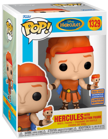 Figurine Funko Pop Hercule [Disney] #1329 Hercule avec sa figurine Pop