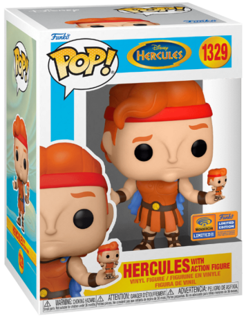 Figurine Funko Pop Hercule [Disney] #1329 Hercule avec sa figurine Pop