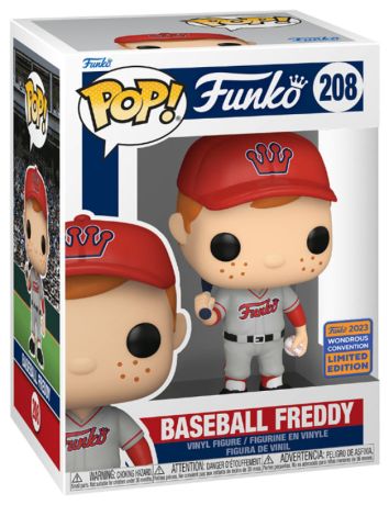 Figurine Funko Pop Freddy Funko #208 Baseball Freddy