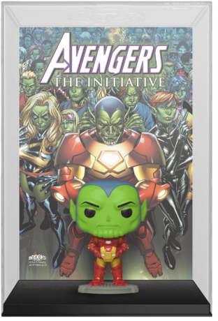 Figurine Funko Pop Marvel Comics #16 Skrull en Iron Man - Comic Cover