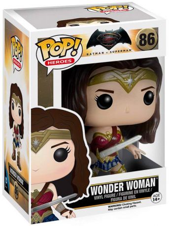 Figurine Funko Pop Batman v Superman : L'Aube de la justice [DC] #86 Wonder Woman