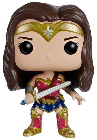 Figurine Funko Pop Batman v Superman : L'Aube de la justice [DC] #86 Wonder Woman