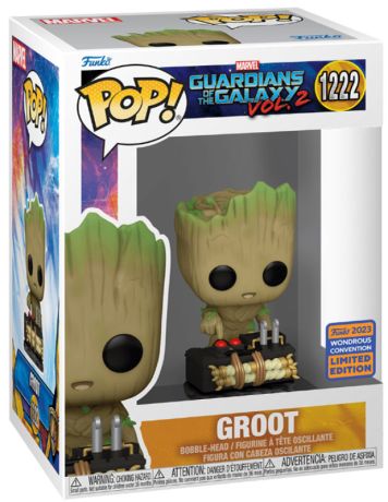 Figurine Pop Groot Noël Marvel pas cher 