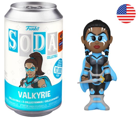 Figurine Funko Soda Marvel Comics Valkyrie (Canette Bleue)