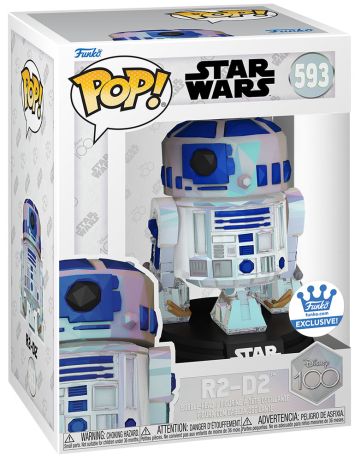 Figurine Funko Pop 100 ans de Disney #593 R2-D2 - Facette
