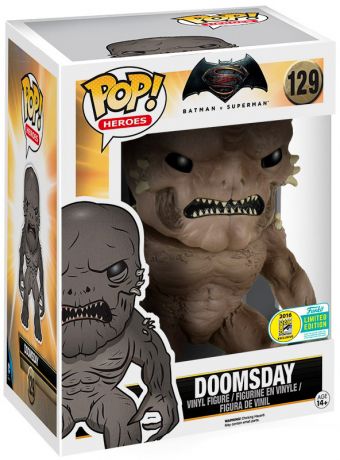 Figurine Funko Pop Batman v Superman : L'Aube de la justice [DC] #129 Doomsday - 15 cm