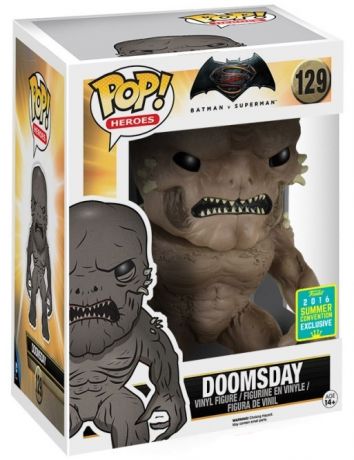 Figurine Funko Pop Batman v Superman : L'Aube de la justice [DC] #129 Doomsday - 15 cm