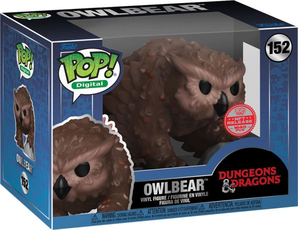 Figurine Funko Pop Donjons & Dragons #152 Ours-hibou - Digital Pop