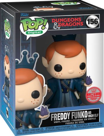 Figurine Funko Pop Donjons & Dragons #156 Freddy Funko en Haut-Elfe - Digital Pop