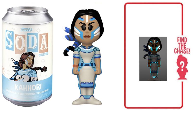 Figurine Funko Soda Marvel What If...? Kahhori (Canette Bleue)