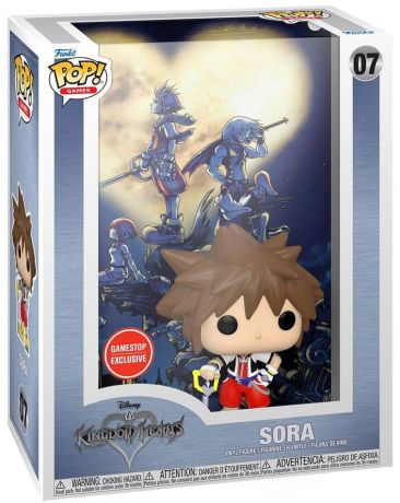 Figurine Funko Pop Kingdom Hearts #07 Sora - Game Cover