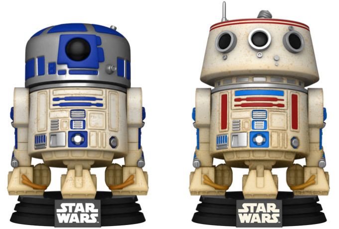 Figurine Funko Pop Star Wars 4 : Un nouvel espoir R2D2 & R5D4 - Pack