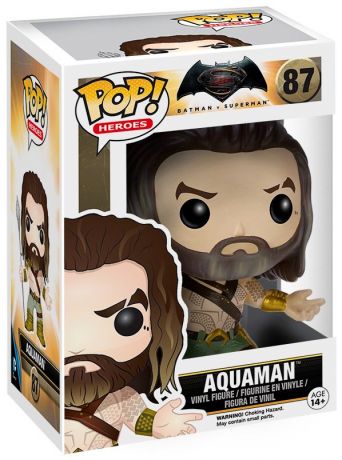 Figurine Funko Pop Batman v Superman : L'Aube de la justice [DC] #87 Aquaman