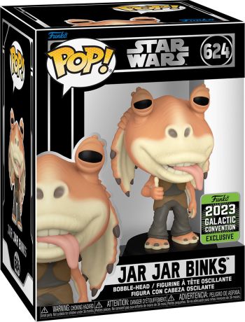 Figurine Funko Pop Star Wars 1 : La Menace fantôme #624 Jar Jar Binks