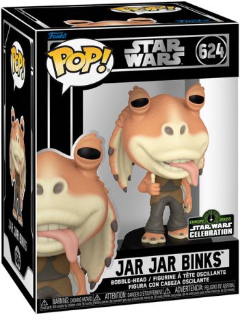 Figurine Funko Pop Star Wars 1 : La Menace fantôme #624 Jar Jar Binks