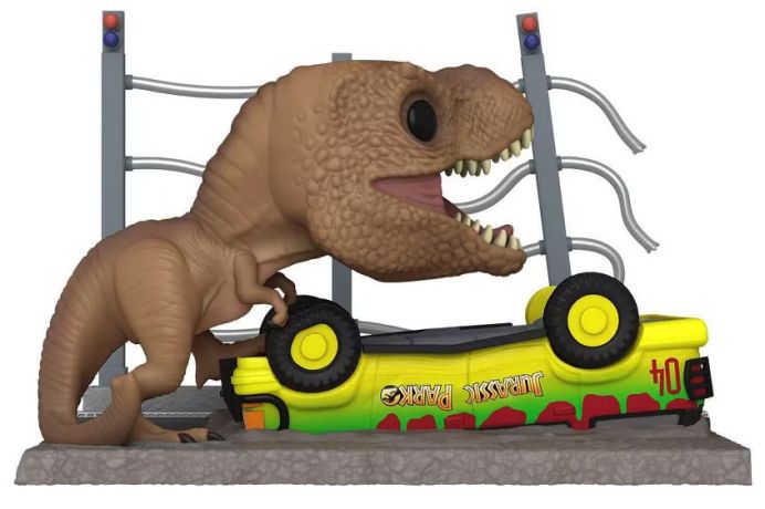 Figurine Funko Pop Jurassic Park #1381 L’évasion du T. rex : Tyrannosaurus Rex - Moment