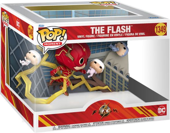 Figurine Funko Pop The Flash [DC] #1349 Flash - Moment